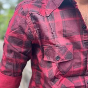 Back printed shirt (red)